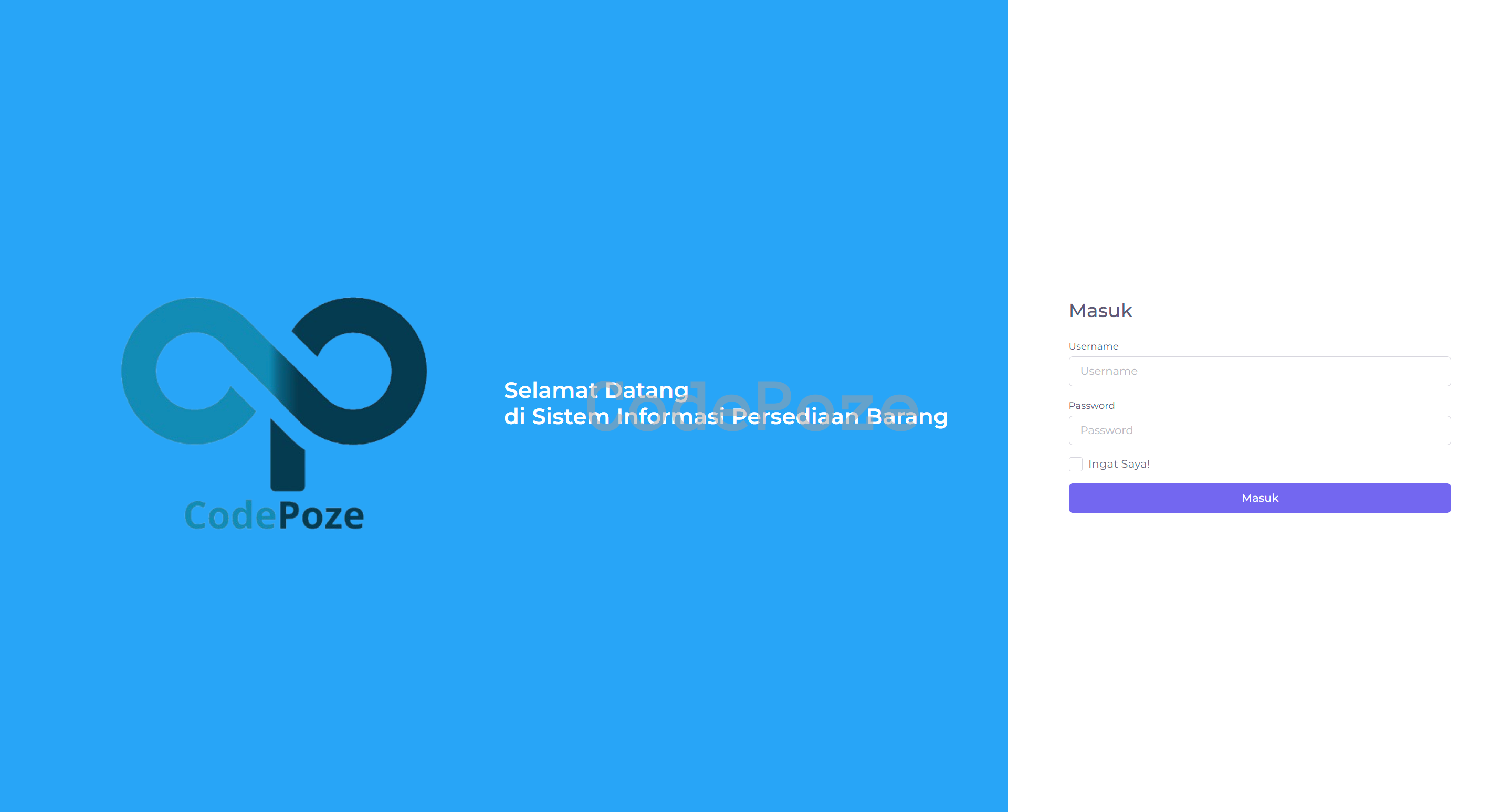 Sistem Informasi (SI) Persediaan Barang