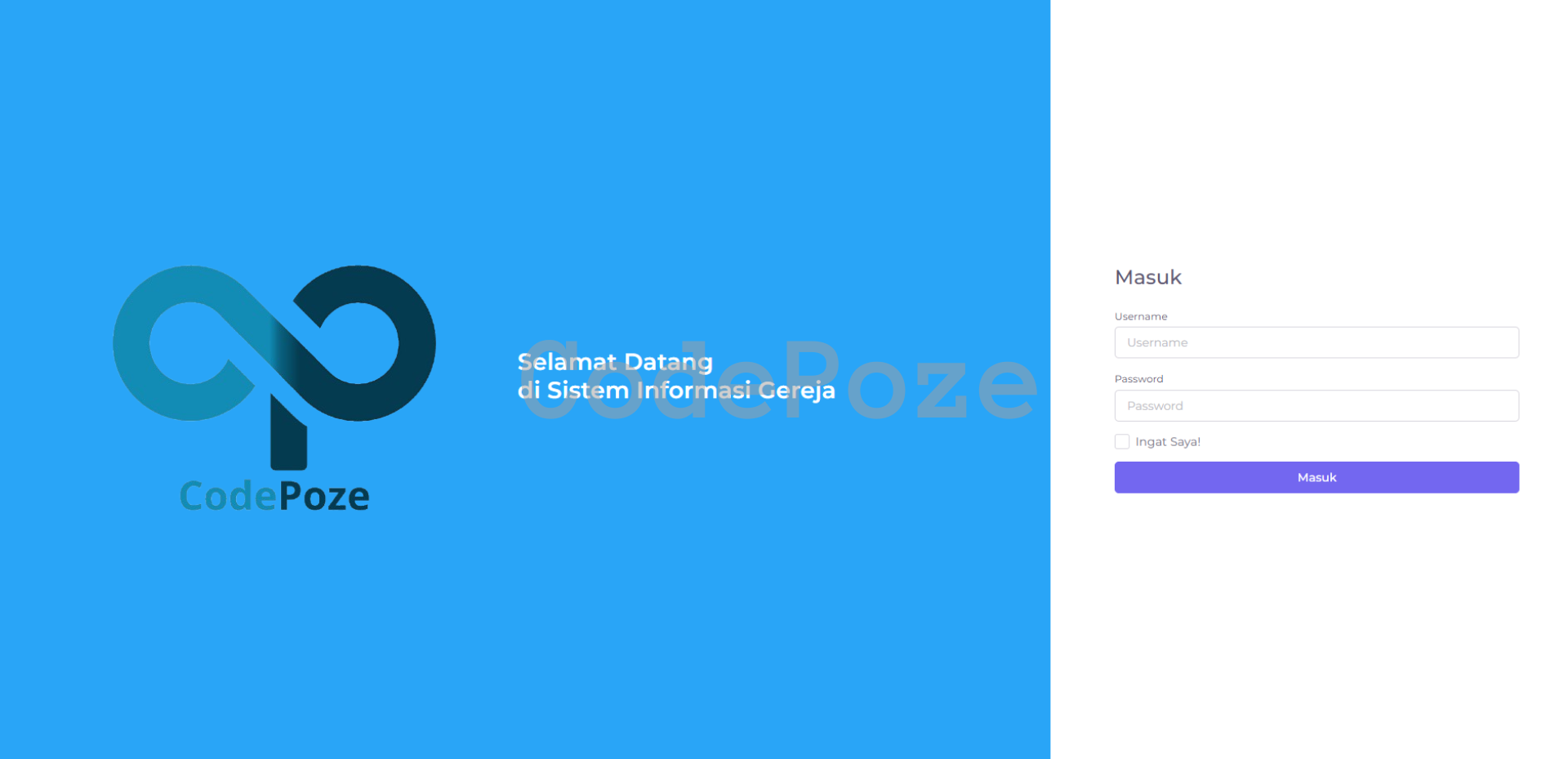 Sistem Informasi (SI) Gereja Warta Jemaat